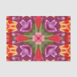 Tulips Kaleidoskop Seidenpapier