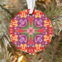 Tulips Kaleidosskop Ornament