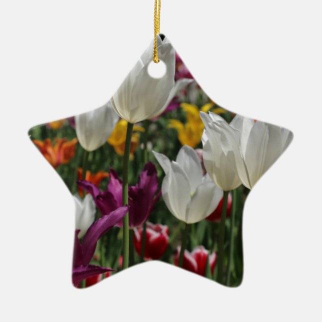 Tulips Keramik Ornament (Vorne)