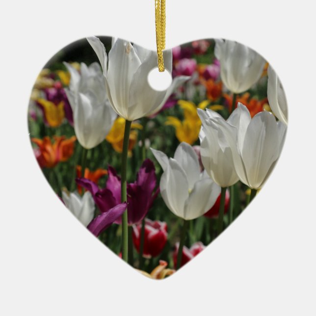 Tulips Keramik Ornament (Vorne)