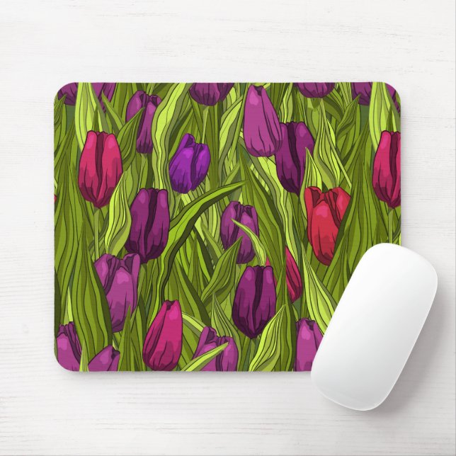 Tulips Mousepad (Mit Mouse)