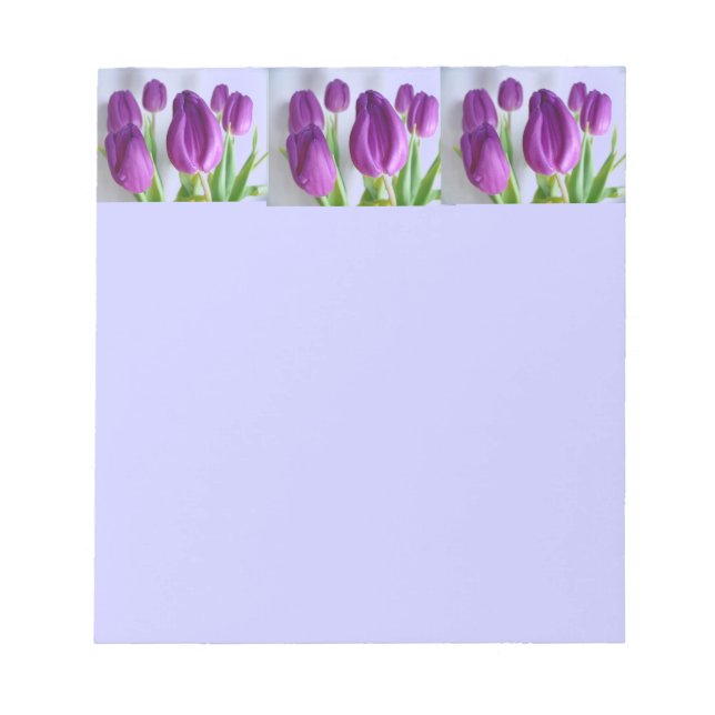 Tulips Notepad Notizblock (Vorderseite)