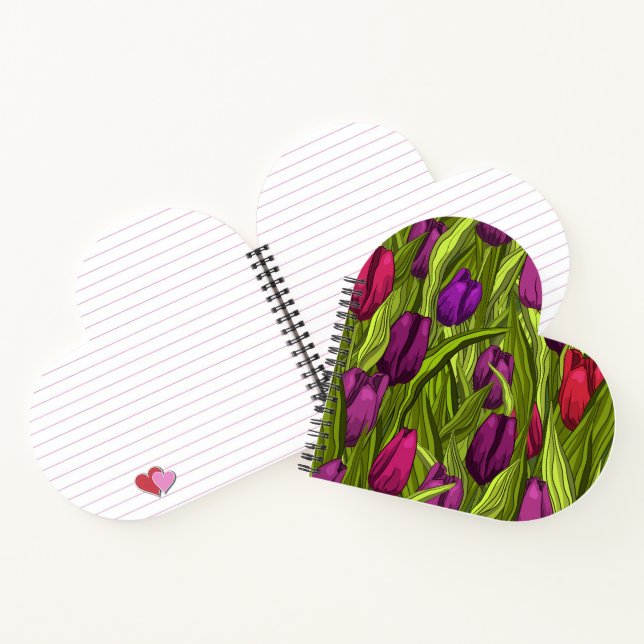 Tulips Notizbuch (Innenseite)