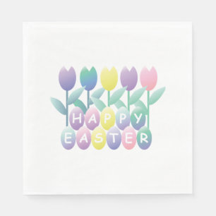Tulips Ostereier Party Napkin Serviette