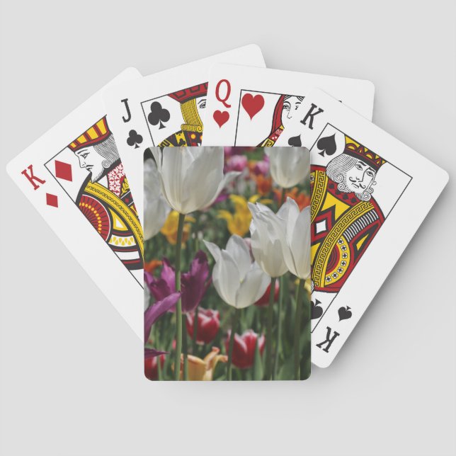Tulips Playing Cards Spielkarten (Rückseite)