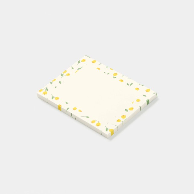 Tulips Post-it Klebezettel (angewinkelt)