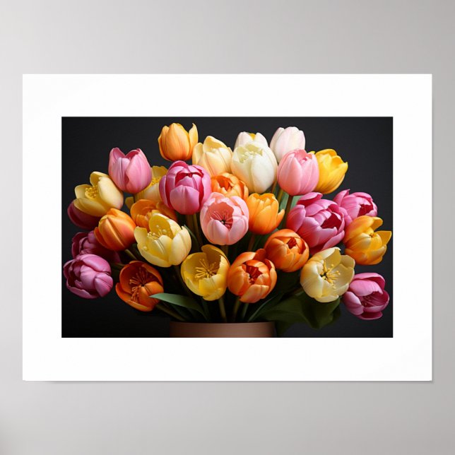 Tulips Poster (Vorne)