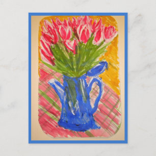 Tulips Postkarte