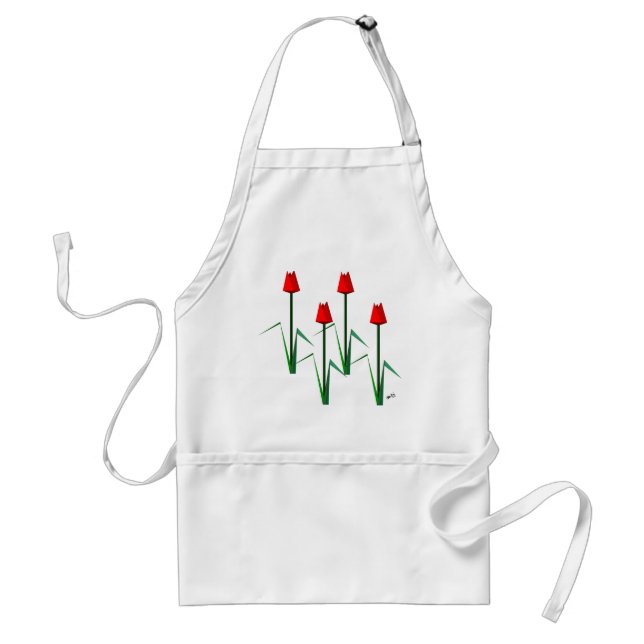 Tulips Schürze (Vorne)