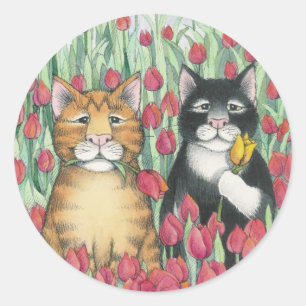 Tulips Stickers B & T #47