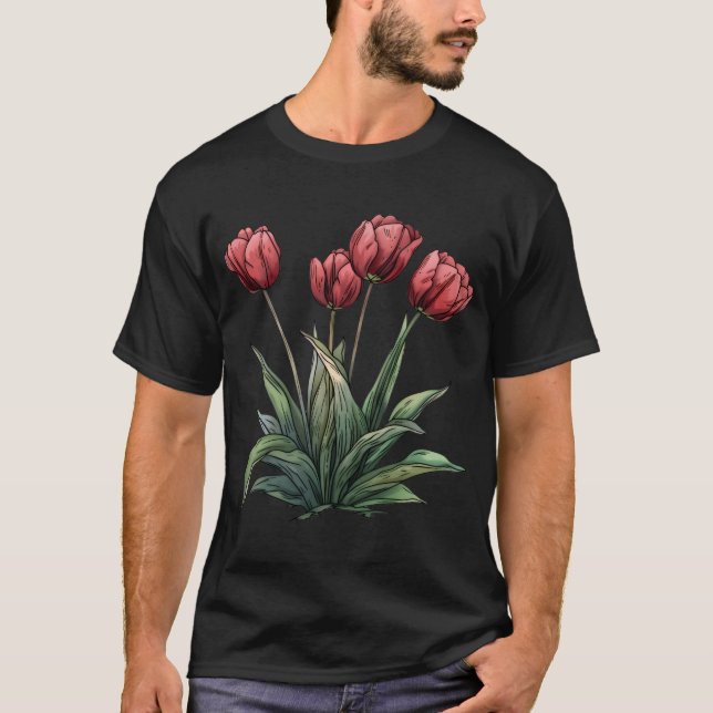 Tulips T-Shirt (Vorderseite)