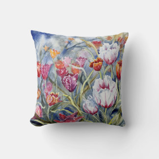 Tulips Throw Kissen