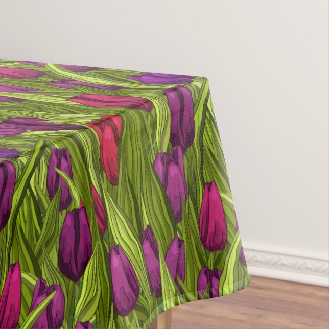 Tulips Tischdecke (Beispiel)