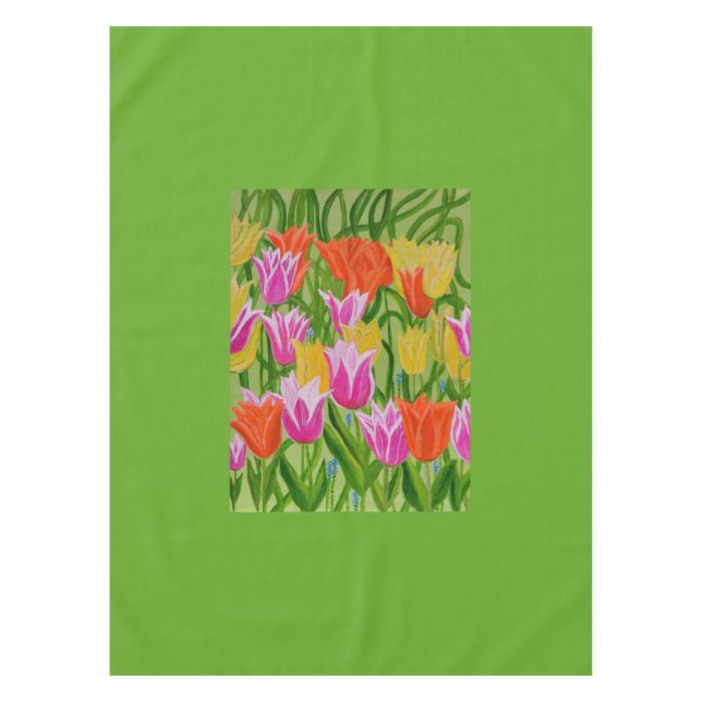 Tulips Tischdecke (Vorderseite)