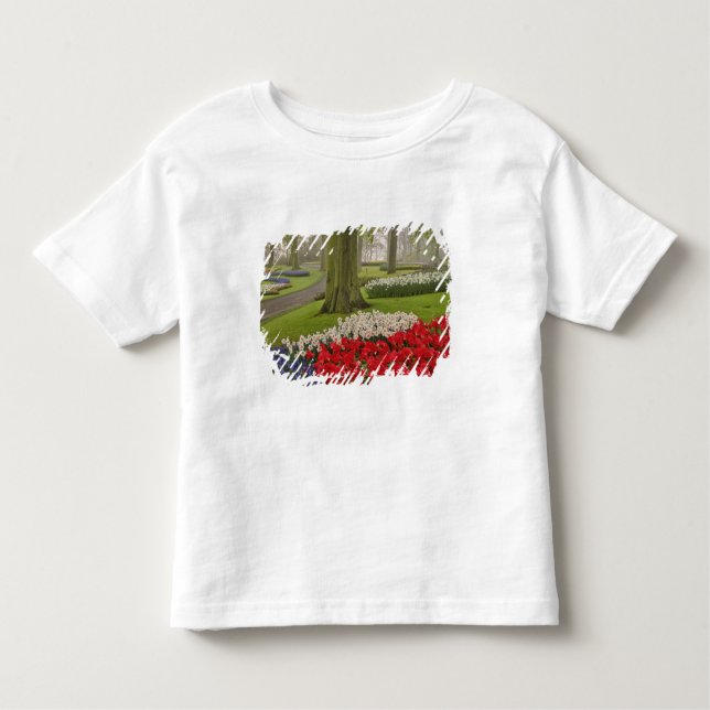Tulips und Daffodils, Keukenhof Gardens, Kleinkind T-shirt (Vorderseite)