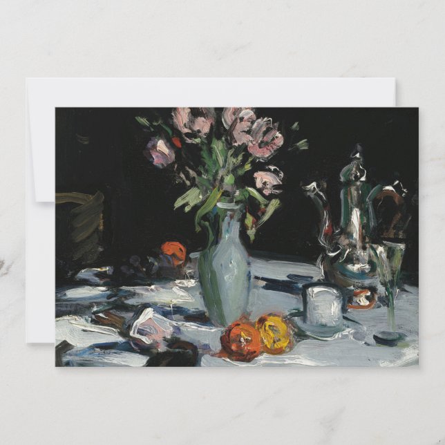 Tulips und ein Kaffeekopf | Samuel John Peploe (Vorderseite)