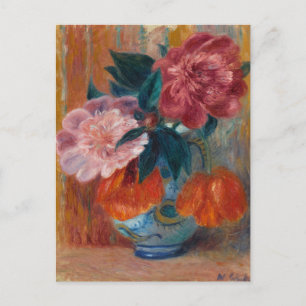 Tulips und Peonies   William James Glackens Postkarte