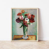 Tulips und Ranunculus | Henri Manguin