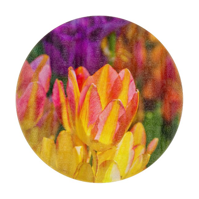 Tulips verzaubern 16 schneidebrett (Vorderseite)