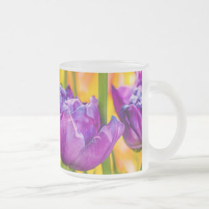 Tulips verzaubern Deep Pink Mattglastasse