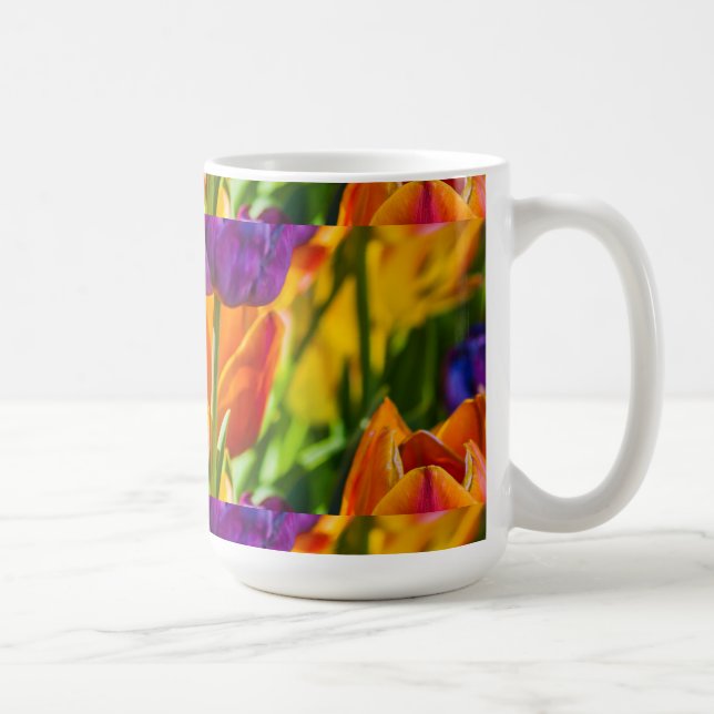 Tulips Verzauberung 01 Kaffeetasse (Rechts)