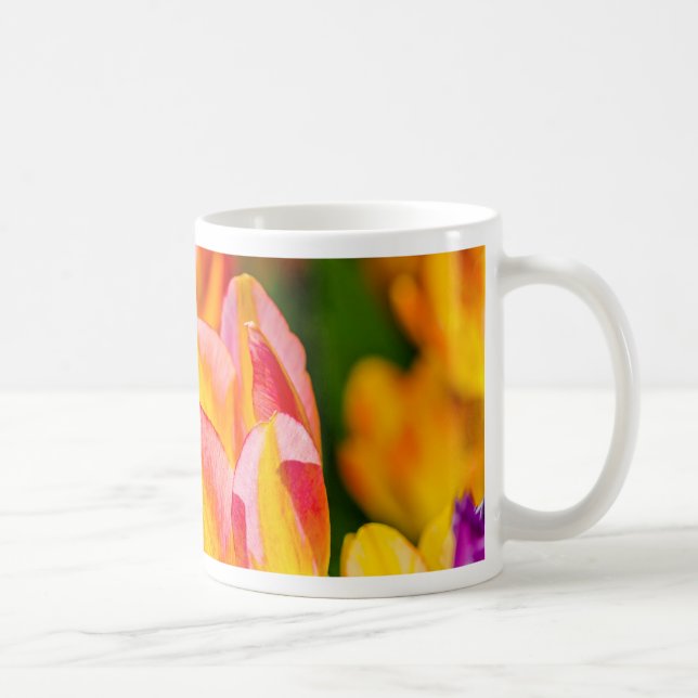 Tulips-Verzauberung Tasse (Rechts)