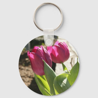 Tulips von Mutter Schlüsselanhänger