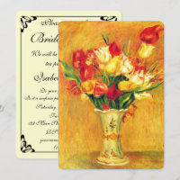 Tulips von Pierre Renoir, Vintages Brautparty