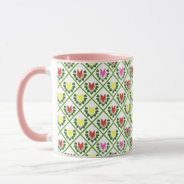 Tulips White Tasse (Links)
