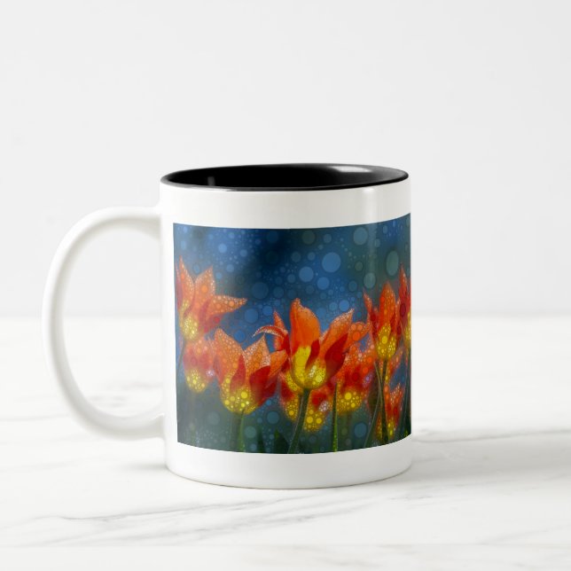 Tulips Zweifarbige Tasse (Links)