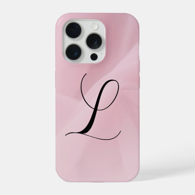 Tulle Pink Background Phone Case iPhone Hülle (Rückseite)