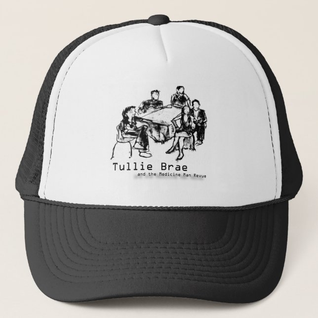 Tullie Brae-Waren Truckerkappe (Vorderseite)