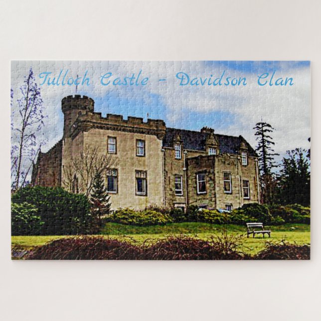 Tulloch Castle - Davidson Clan Puzzle (Horizontal)