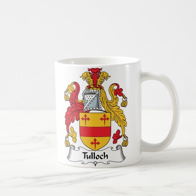 Tulloch Familienwappen Kaffeetasse (Rechts)