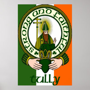 Tully Clan-Motto-Druck Poster
