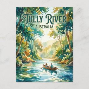 Tully River Australien Postkarte