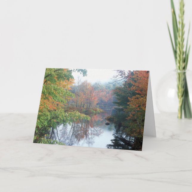 Tully River Autumn Karte (Vorderseite)