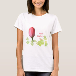 Tulpe-Blume, Tag der glücklichen Mutter T-Shirt
