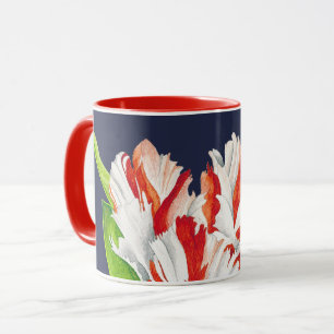 Tulpe Estella Rijnveld auf einer kombinierten Tasse