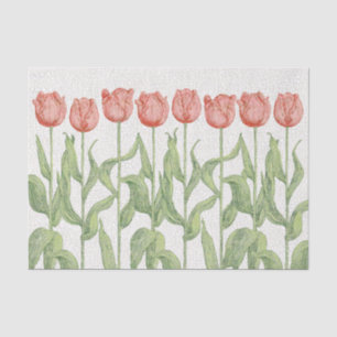 Tulpe-Garten Seidenpapier