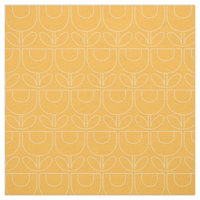 Tulpe Gelb Stoff (Muster)