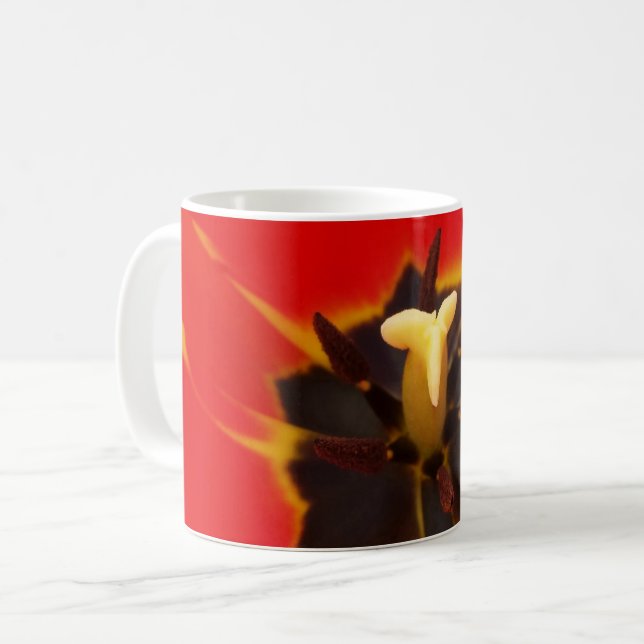 Tulpe Kaffeetasse (Vorderseite Links)