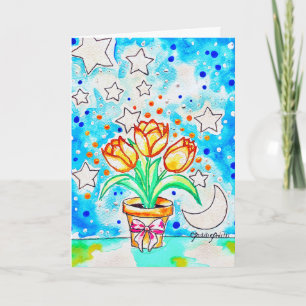 Tulpe Karte