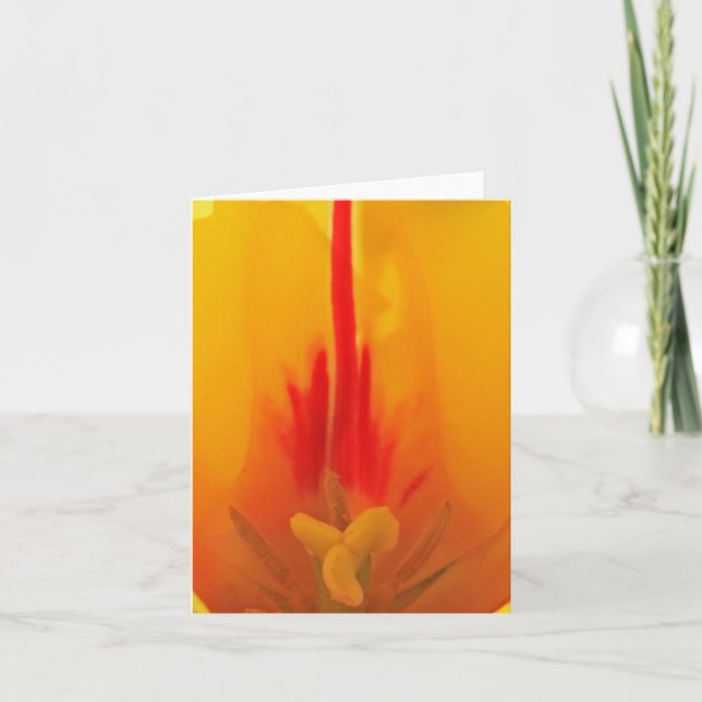 Tulpe Notecard Karte (Vorderseite)