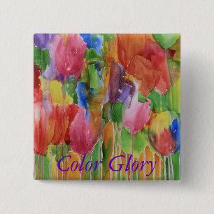 Tulpe Palooza Knopf Button