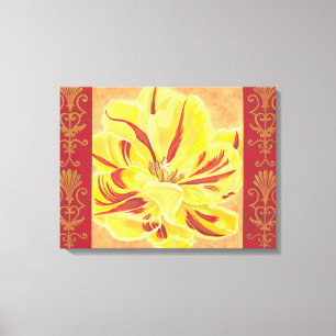 Tulpe-Power II Leinwanddruck