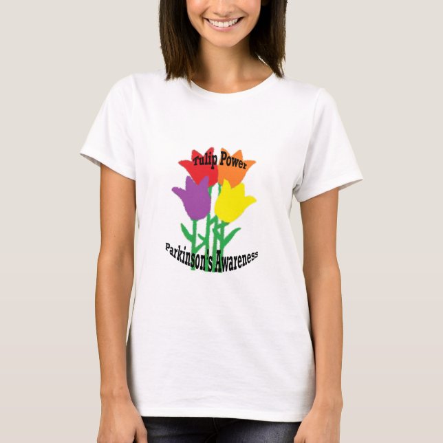 Tulpe-Power T-Shirt (Vorderseite)