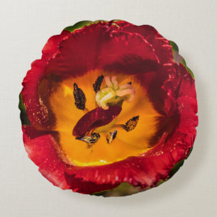 Tulpe Rundes Kissen