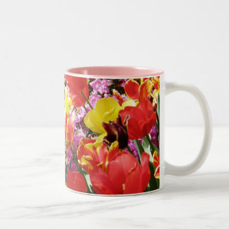 Tulpe-Tasse Zweifarbige Tasse