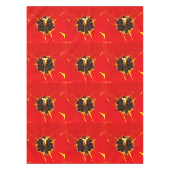 Tulpe Tischdecke (Vorderseite)